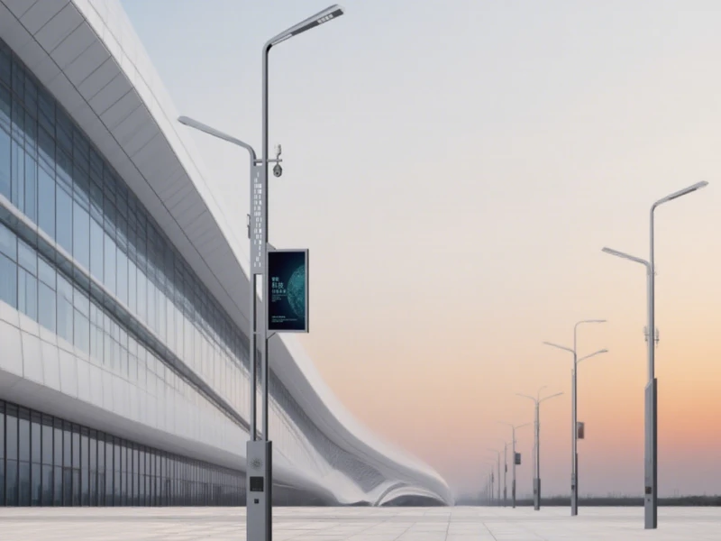 Smart lamp posts Smart lamp posts